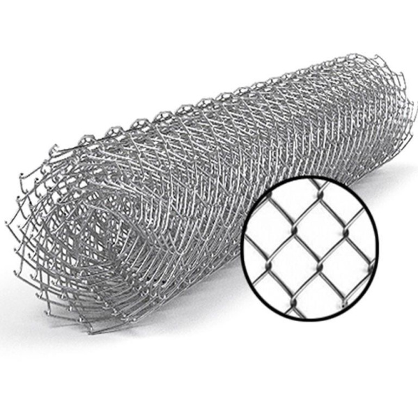 Сетка рабица 55х55х2,5 оцинкованная 1,8х10м ТУ