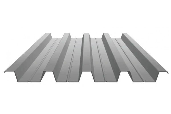 Профнастил оцинкованный НС60 0,8мм 1м