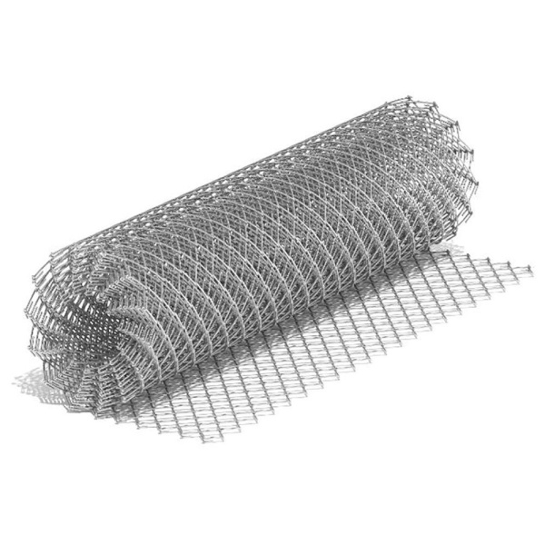 Сетка рабица 55х55х1,5 оцинкованная 1,5х10м ТУ